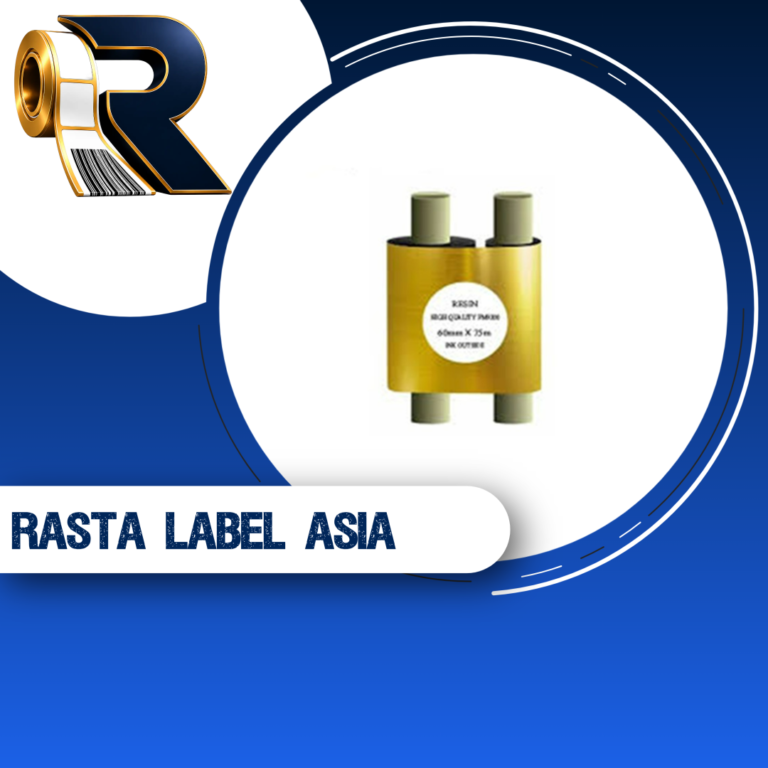 ریبون رزین پرینتر لیبل زن 75×60